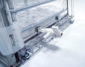 SP Bel-Art Viton 3-Way Valve for Vacuum Desiccators