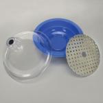 150mm Polypropylene Desiccator for Lab Use
