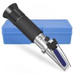 Buhobha Dual Scale Refractometer for Brewing & Labs