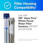 3M Aqua-Pure AP100 Series Whole House Replacement Water Filter Drop-in Cartridge AP110-2, 5620405