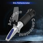 Buhobha Dual Scale Refractometer for Brewing & Labs