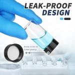 Kesell 20-Pack 20ml Glass Vials with Caps