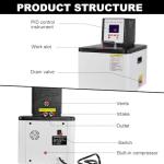 High-Temperature Circulating Oil Bath, 6L