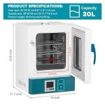 20L Digital Bacteria Incubator with PID Control