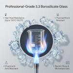 Borosilicate Glass Beaker Set - 3 Sizes