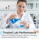 Borosilicate Glass Beaker Set - 3 Sizes