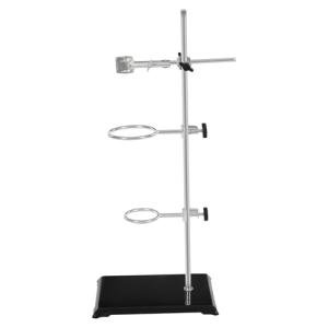 3-Ring Lab Stand with Clamp Holders, 20 Inch