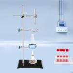 3-Ring Lab Stand with Clamp Holders, 20 Inch