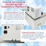 6L Low Temp Thermostatic Circulator Chiller 110V