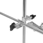 3-Ring Lab Stand with Clamp Holders, 20 Inch