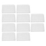 10-Pack Polystyrene Tissue Culture Plates with Lids