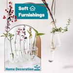 Glass Test Tubes with Cork Stopper - 12 Pack