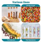 Glass Test Tubes with Cork Stopper - 12 Pack