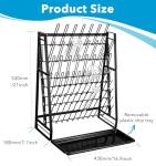 Lab Drying Rack for Glassware - 83 Bottle Capacity