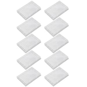10-Pack Polystyrene 96 Well Tissue Culture Plates