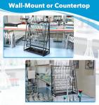 Lab Drying Rack for Glassware - 83 Bottle Capacity