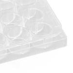 10-Pack Polystyrene Tissue Culture Plates with Lids