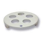 Desiccator Plate with Stand, 7 Holes, 146 mm