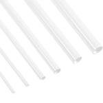 30 Pcs Plastic Round Tubes in 6 Sizes