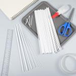 30 Pcs Plastic Round Tubes in 6 Sizes