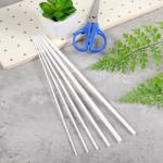 30 Pcs Plastic Round Tubes in 6 Sizes