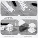 30 Pcs Plastic Round Tubes in 6 Sizes