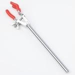 Stonylab Adjustable 3-Prong Swivel Clamp