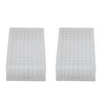 2.2mL Round Bottom Plastic Microplates, 10-Pack