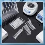 LemonRoad 125 Strips PCR Tubes with Flat Caps