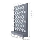 2-Pack Wall Mounted Lab Drying Racks