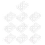 Baluue 10pcs Reaction Plates for Lab Experiments