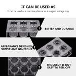 Baluue 10pcs Reaction Plates for Lab Experiments