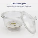 Glass Desiccator with Knob Cover, Round 9.8