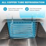 6L Recirculating Water Bath Chiller with PID Control