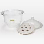 Glass Desiccator with Knob Cover, Round 9.8