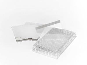 Caplugs EZ-Seal Adhesive Films for Microplates, 100 Pack