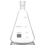 BorinGlass 1000ml Borosilicate Erlenmeyer Flask