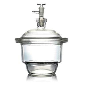 KimLab 120mm Glass Vacuum Desiccator Jar