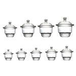 KimLab 120mm Glass Vacuum Desiccator Jar