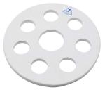 EISCO 7.5-Inch Porcelain Vacuum Plate for Desiccators