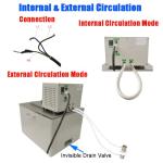 10L High-Temperature Lab Oil Bath Circulator 300°C