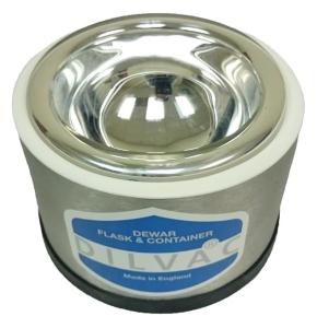 SCILOGEX 1.0L Low Profile Stainless Steel Dewar Flask