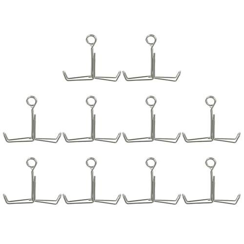 10 Pack Spring Water Stopper Clamp for Lab Use