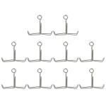 10 Pack Spring Water Stopper Clamp for Lab Use