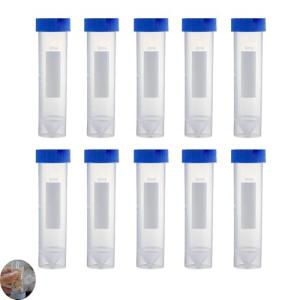 10 Pack Coffee Bean Storage Tubes with Scale