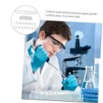 17-Piece Versatile Plastic Chemical Reaction Plate Set