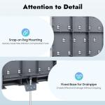 Lab Drying Rack Set with 27 Pegs