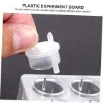 17-Piece Versatile Plastic Chemical Reaction Plate Set