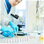 Plastic Lab Spot Plate for Chemical Reactions