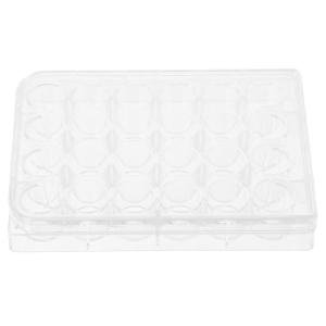 24-Well Cell Culture Plates with Lids - 2 Pack
